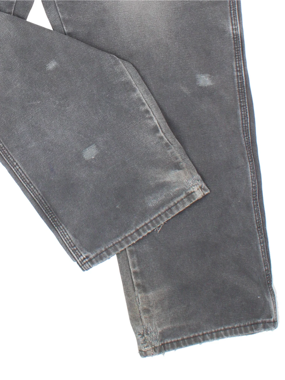 Dickies Carpenter Jeans in black colourway with multiple pockets and the logo embroidered on the back.