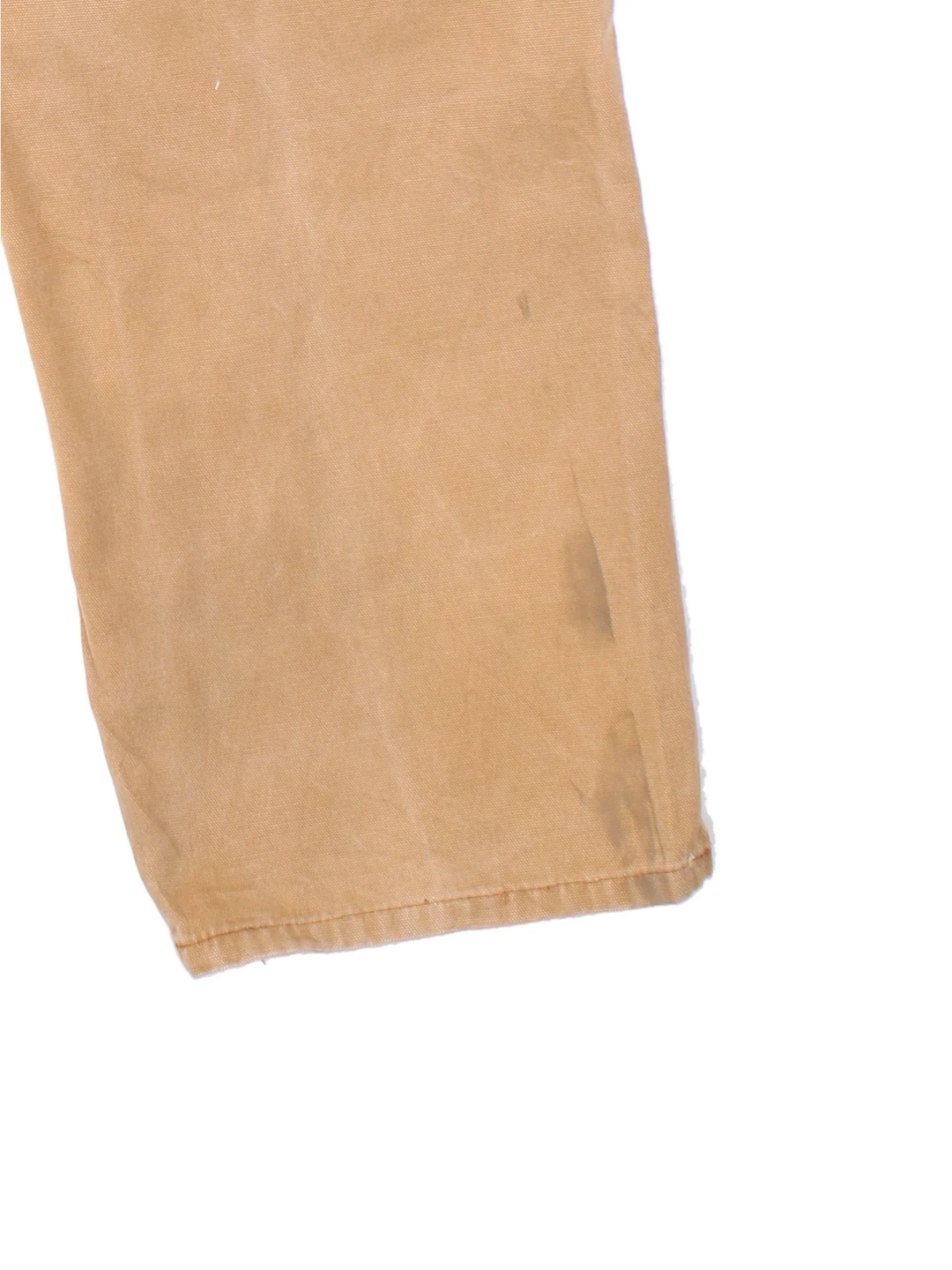 Dickies Carpenter Jeans in tan colourway with multiple pockets and the logo embroidered on the back.