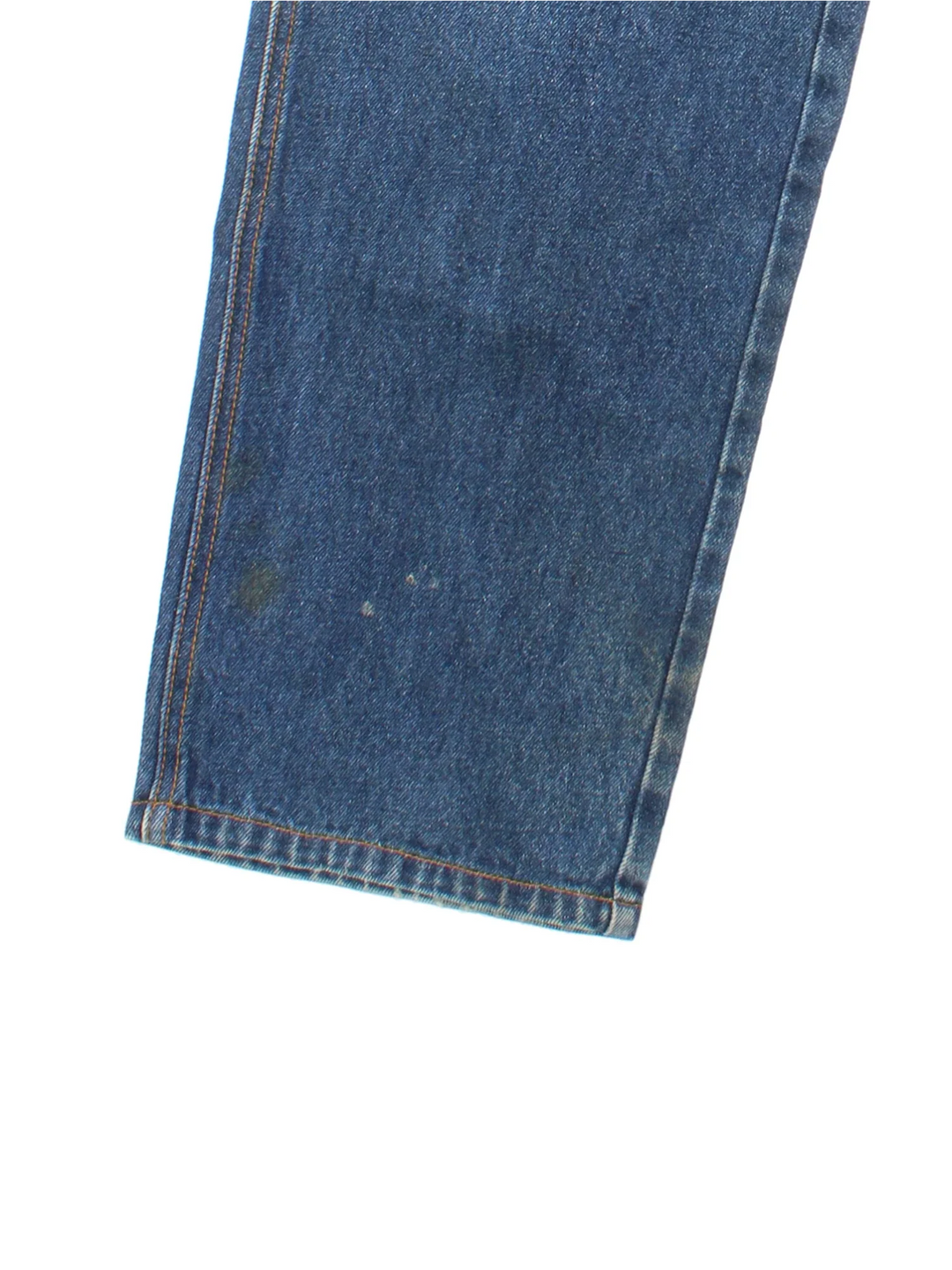 Dickies Jeans in blue colourway with multiple pockets and the logo embroidered on the back.