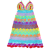 Crochet Halterneck Midi Dress