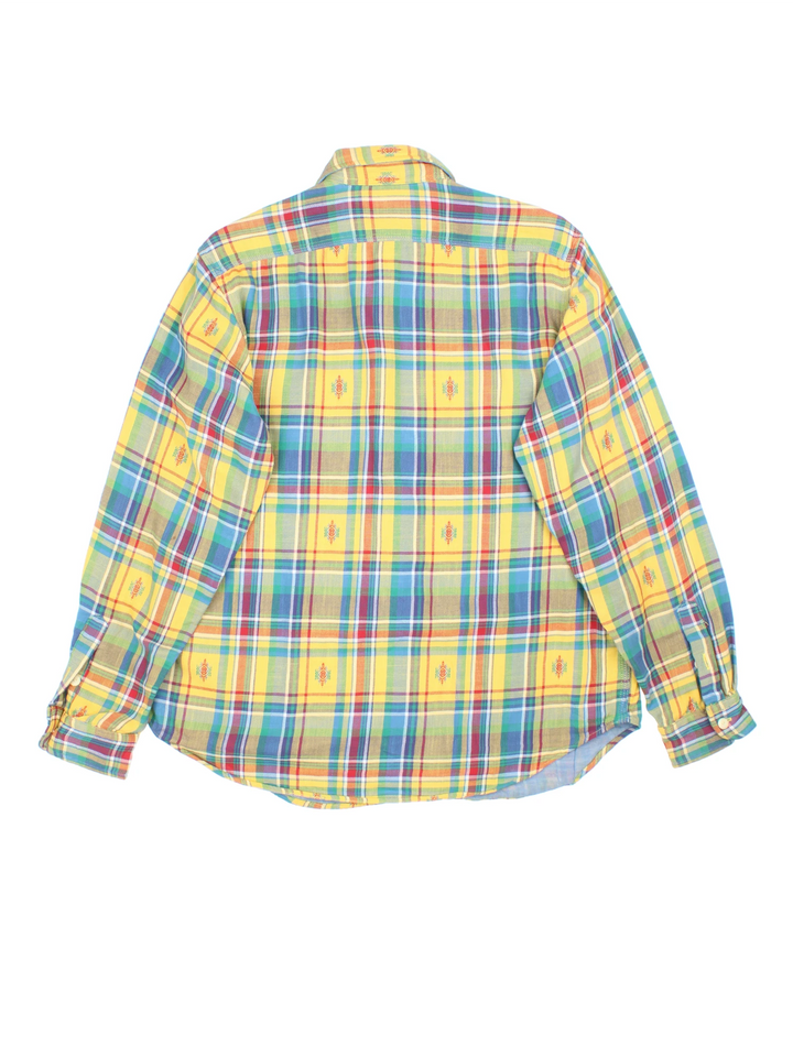 Ralph Lauren Aztec Print Flannel Shirt (Size L)