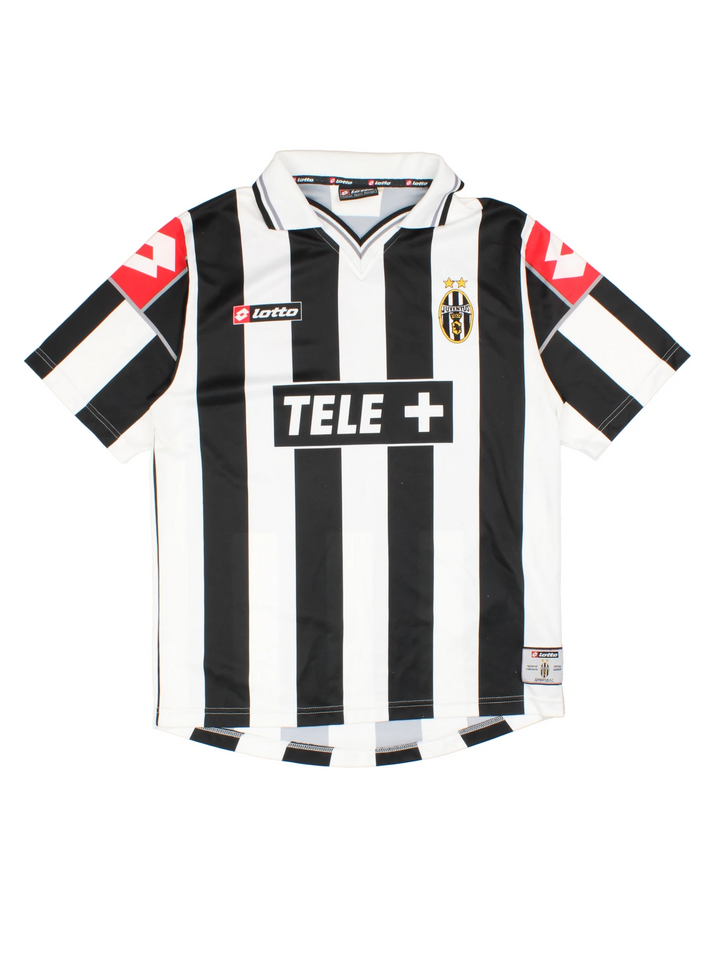 Juventus 2000-01 Lotto Home Football Shirt (Size M)