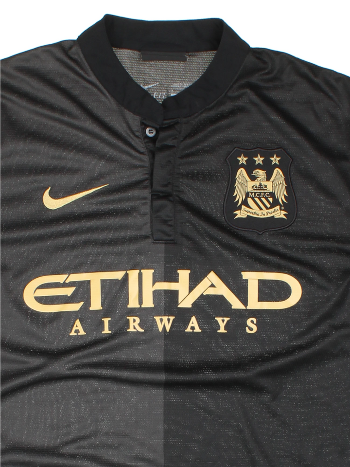 Manchester City 2013-14 Nike Away Football Shirt (Size M)