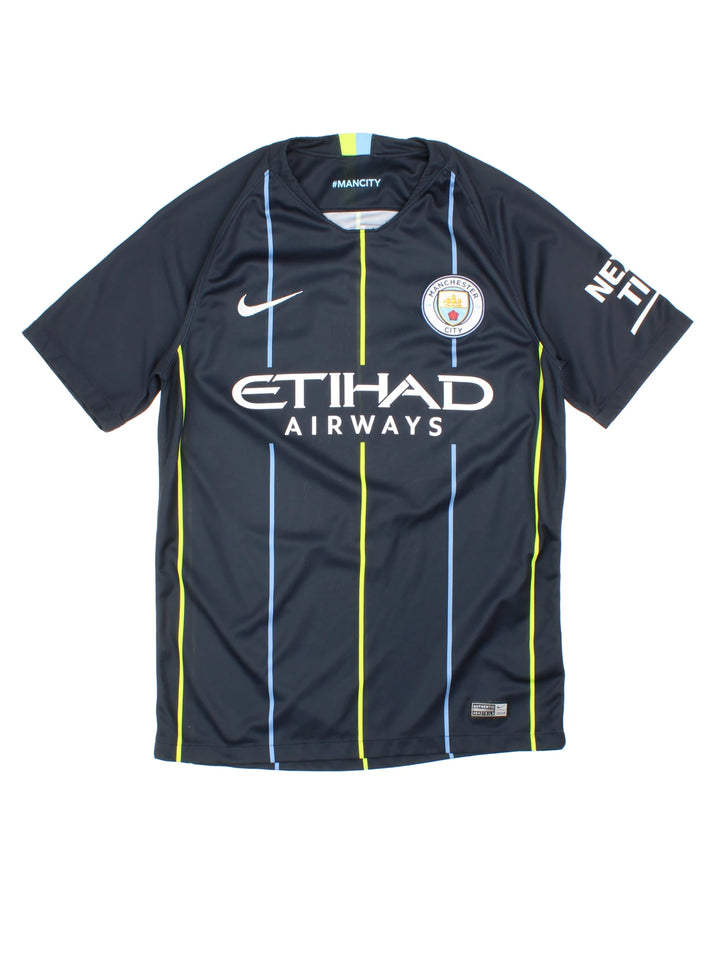 Manchester City 2018-19 Nike Away Football Shirt (Size S)