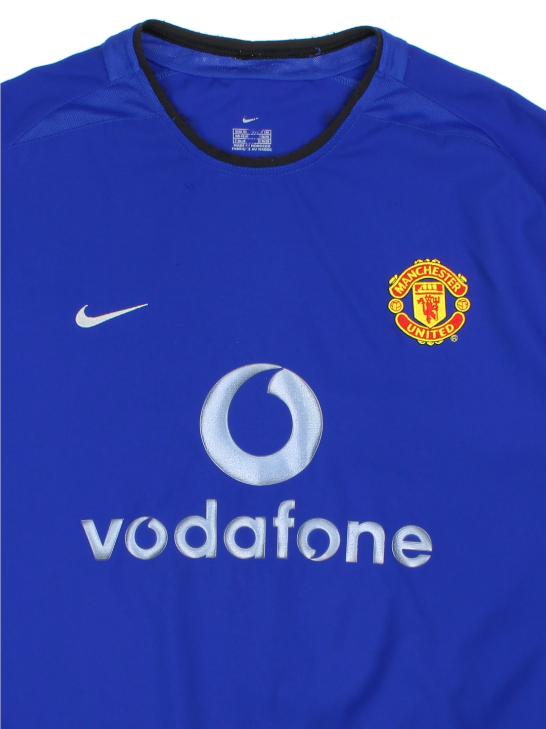 Manchester United 2002-03 Beckham #7 Third Football Shirt (Size XL)