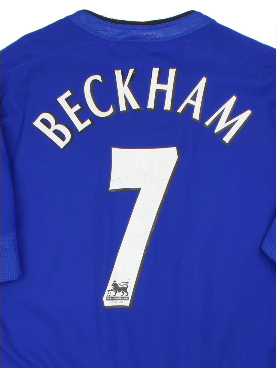 Manchester United 2002-03 Beckham #7 Third Football Shirt (Size XL)