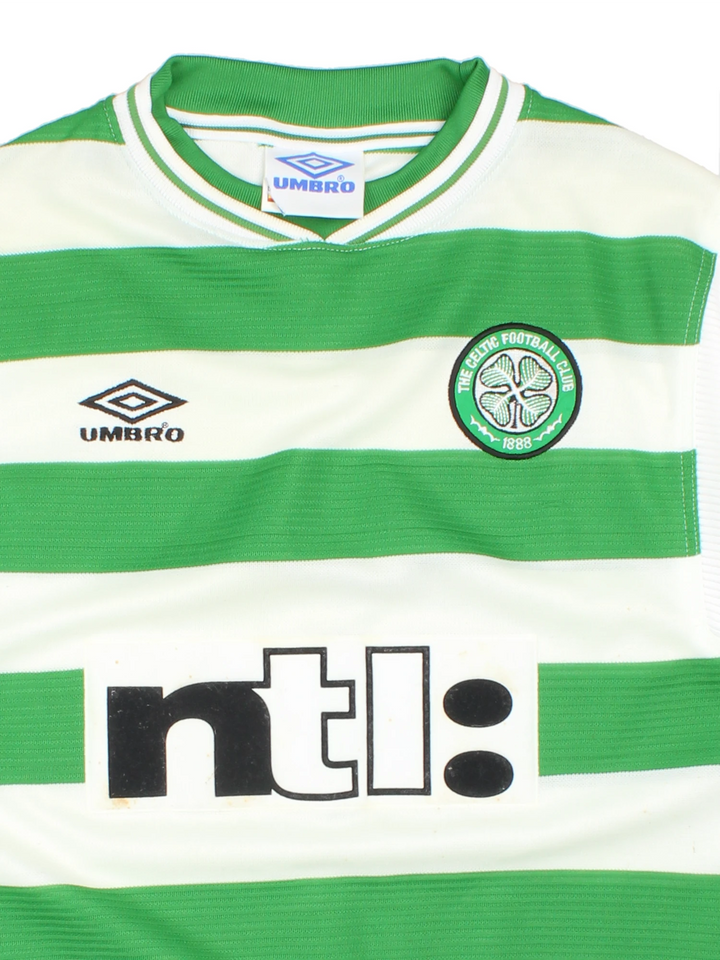 Celtic 1999-01 Home Football Shirt (Size S)
