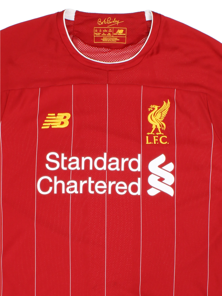 Liverpool 2019-20 New Balance Football Shirt (Size L)