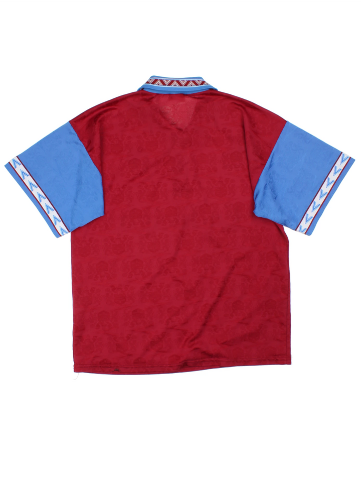 Burnley 1993-95 Mitre Home Football Shirt - needs extra pics check description (Size M)