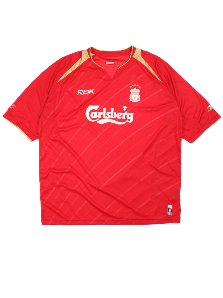 Liverpool 2005-06 Home Football Shirt (Size XXL)