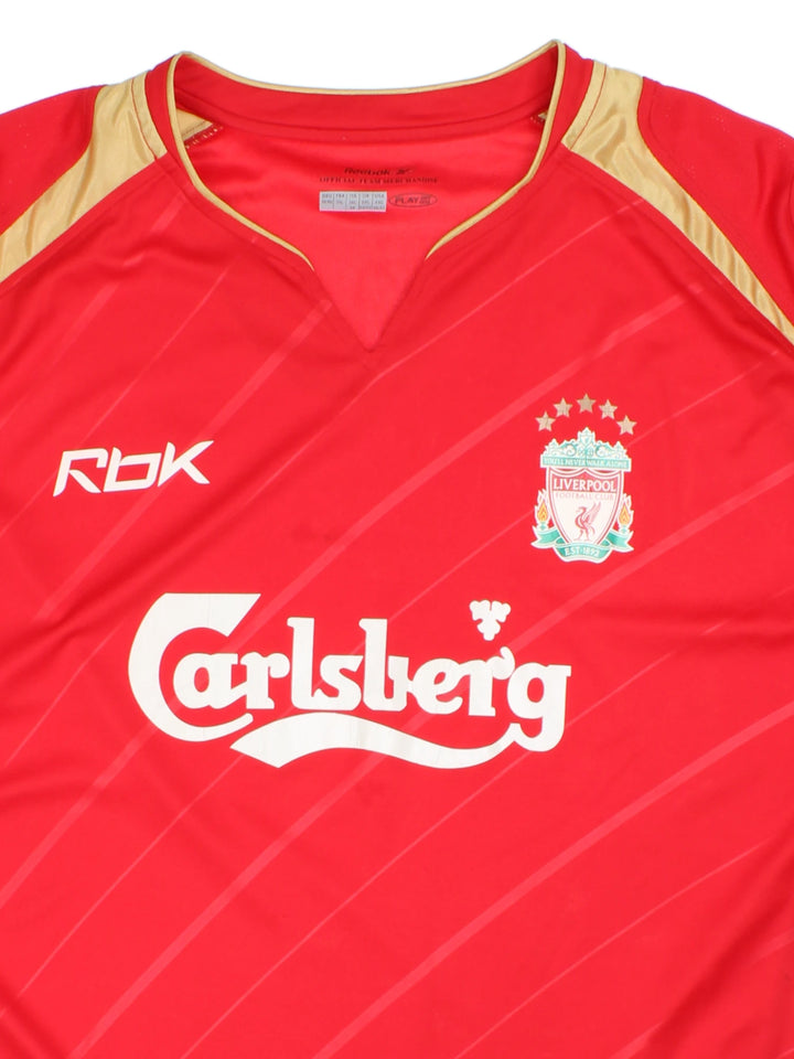 Liverpool 2005-06 Home Football Shirt (Size XXL)