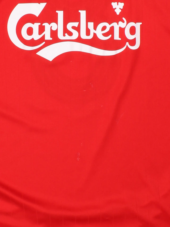 Liverpool 2006-08 Gerrard #8 Champions League Football Shirt (Size XL)