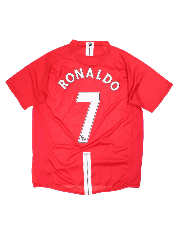 Manchester United 2007-2009 Ronaldo #7 Football Shirt (Size XL)