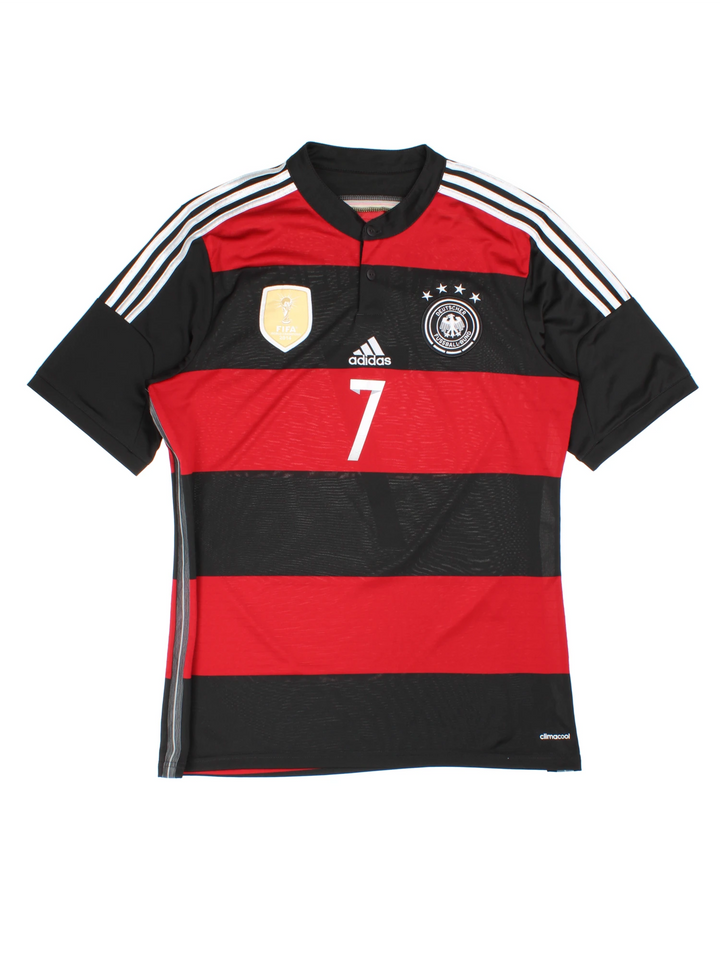 Germany 2014-15 Schweinsteiger #7 Away Football Shirt (Size M)