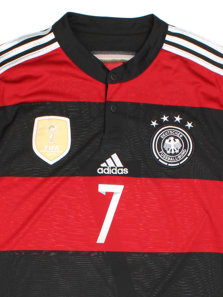 Germany 2014-15 Schweinsteiger #7 Away Football Shirt (Size M)