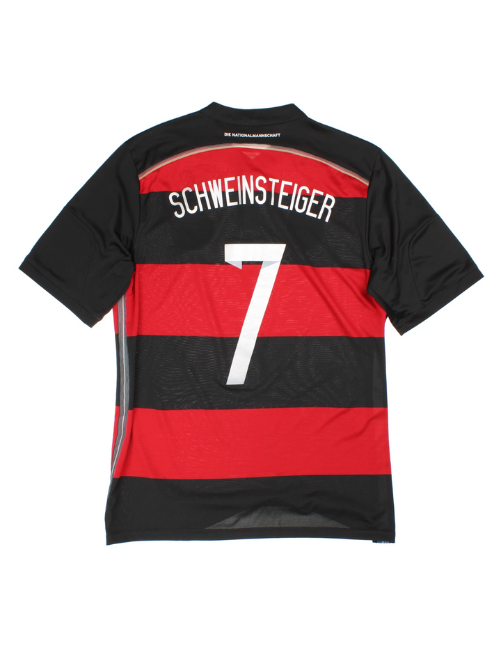 Germany 2014-15 Schweinsteiger #7 Away Football Shirt (Size M)