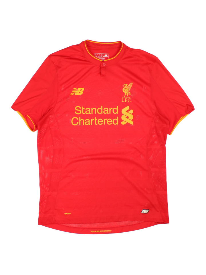 Liverpool 2016-27 New Balance Football Shirt (Size L)
