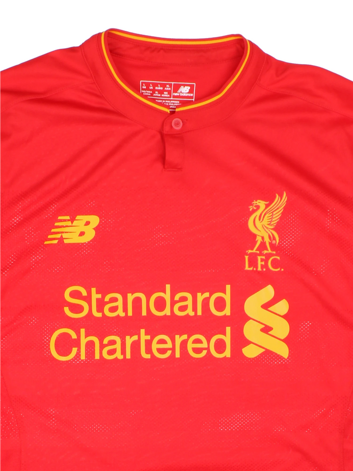 Liverpool 2016-27 New Balance Football Shirt (Size L)