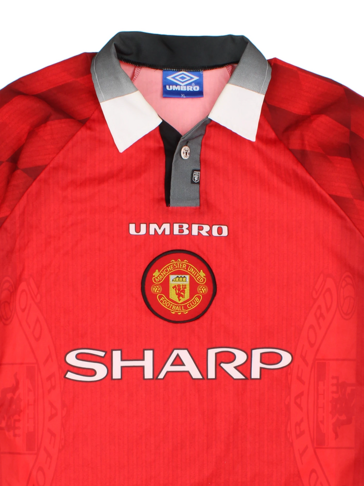 Manchester United 1996-98 Umbro Football Shirt (Size XL)