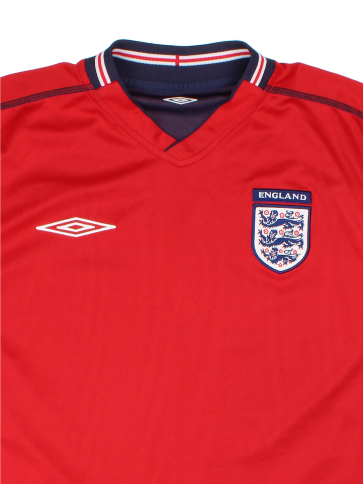 England 2002-04 Reversible Football Shirt (Size M)