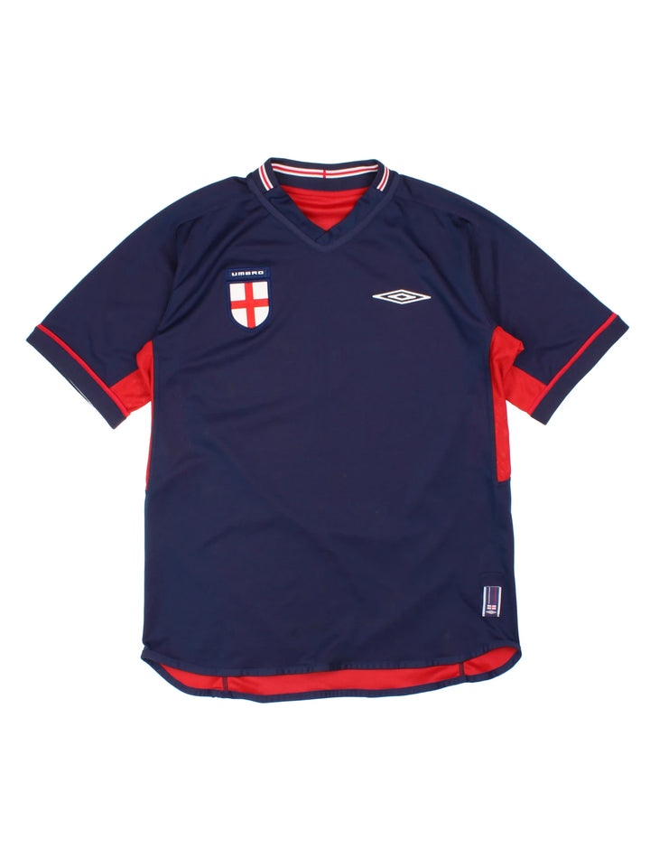 England 2002-04 Reversible Football Shirt (Size M)
