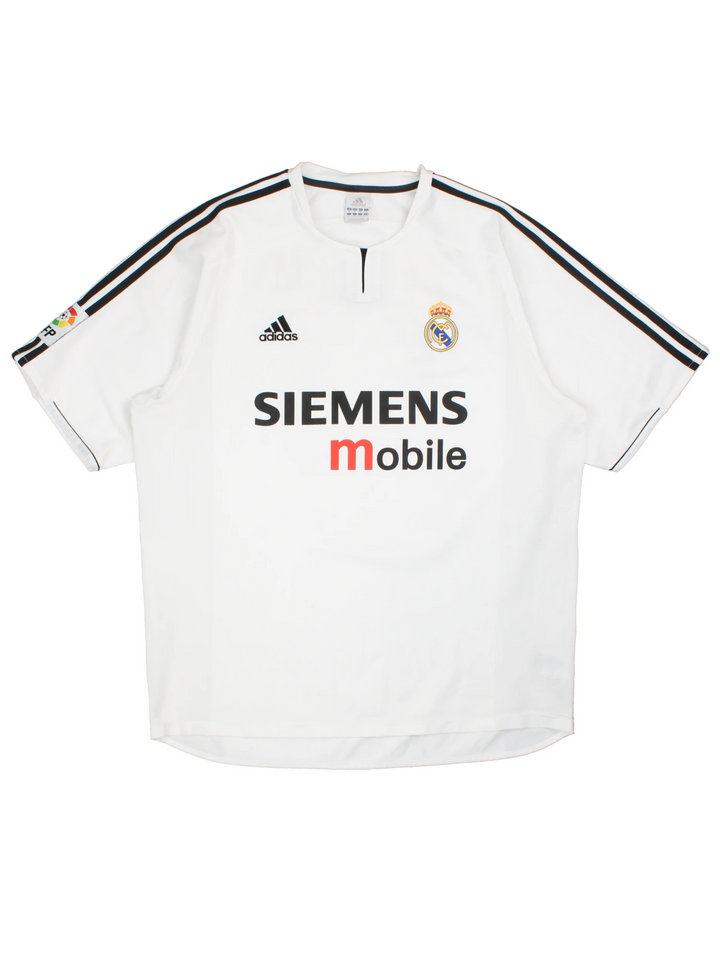 Real Madrid 2004-05 Beckham #23 Football Shirt (Size XL)