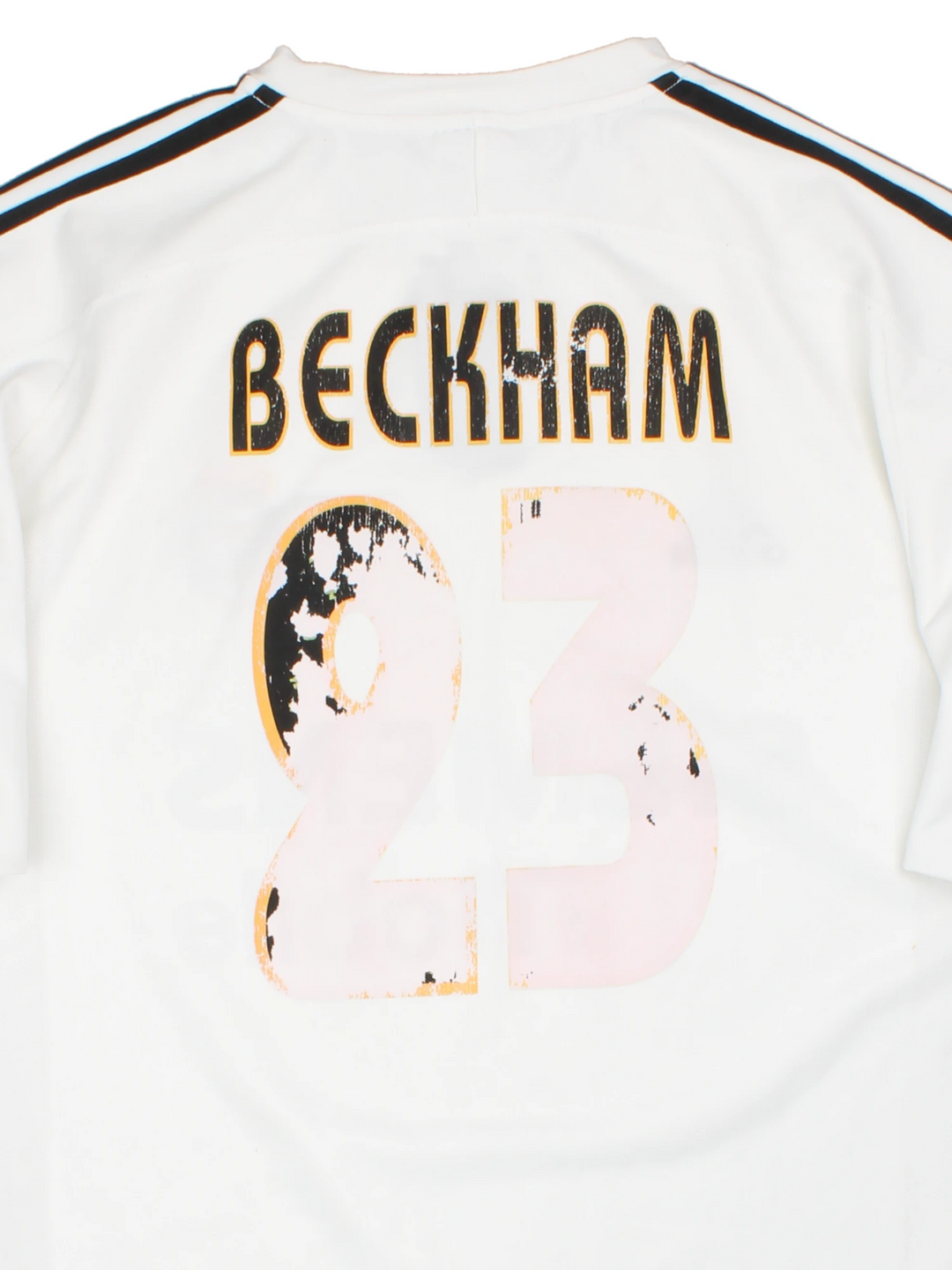Real Madrid 2004-05 Beckham #23 Football Shirt (Size XL)