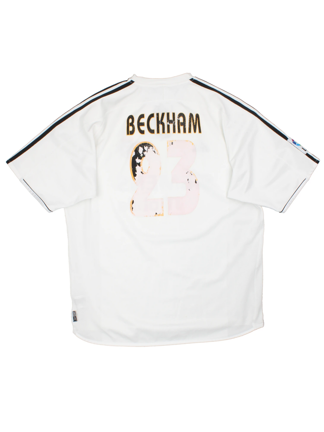 Real Madrid 2004-05 Beckham #23 Football Shirt (Size XL)