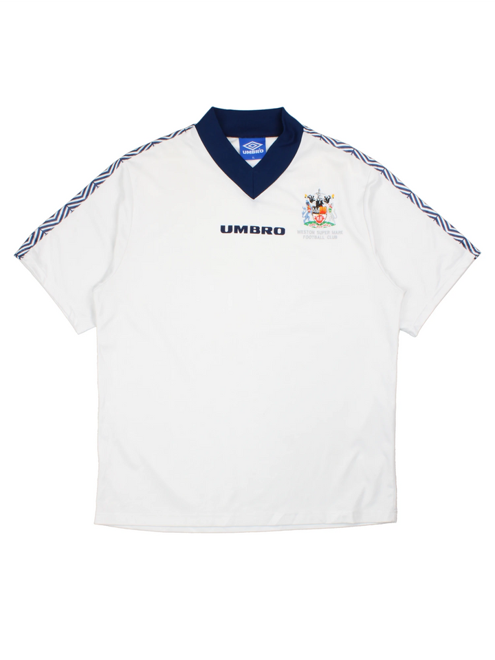 Vintage 90's Weston Super Mare Football Club Umbro Shirt (Size XL)