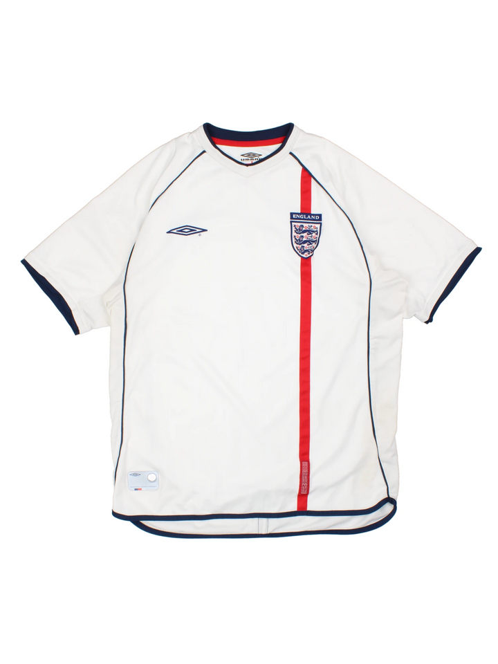 England 2001-03 Umbro Football Shirt (Size L)