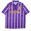 1992-1994 Manchester City Away Football Shirt 90s Umbro Purple Rare Classic Kit (Size XL)