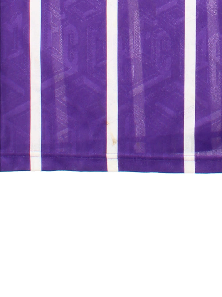 1992-1994 Manchester City Away Purple Shirt