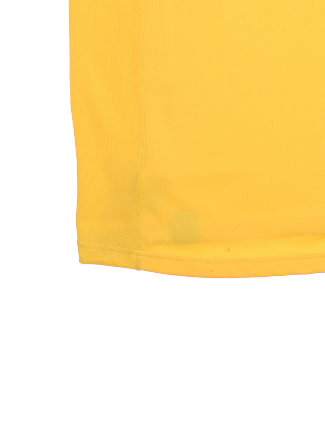 Vintage Club America 2007/08, Nike home football shirt, yellow, red and blue team colourway, v neck, and has logos printed on the front and back.