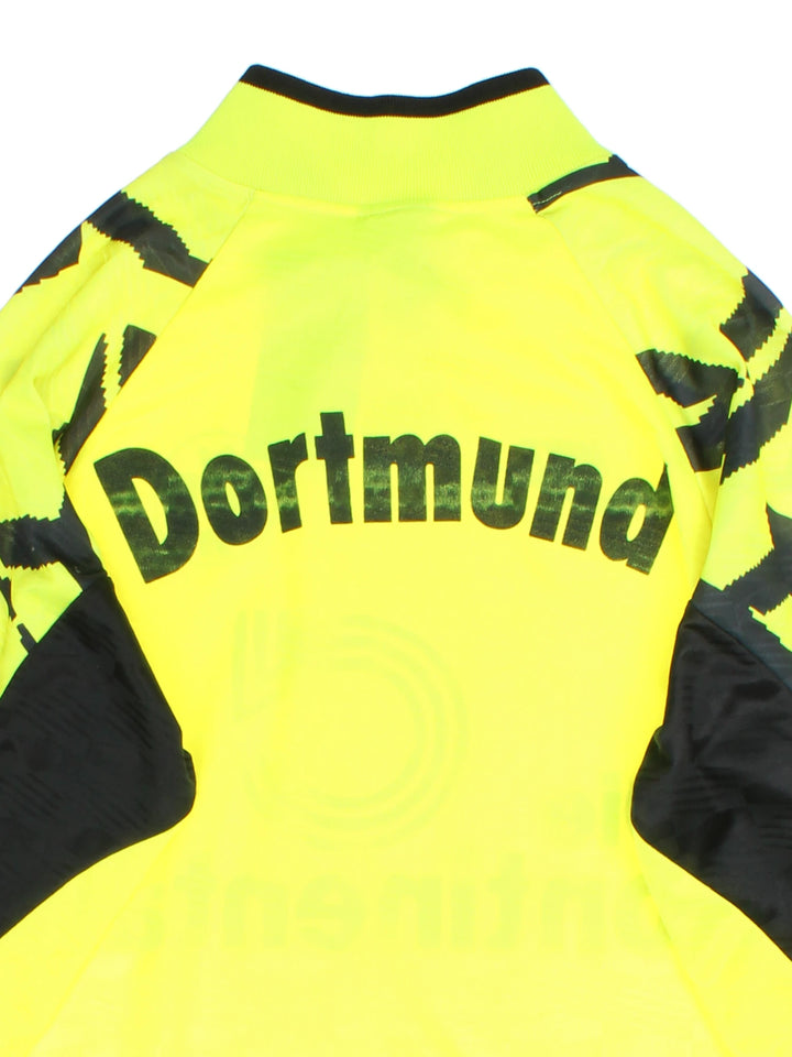 Vintage 90's Nike Premier Dortmund home shirt, worn during the 1991-92 season