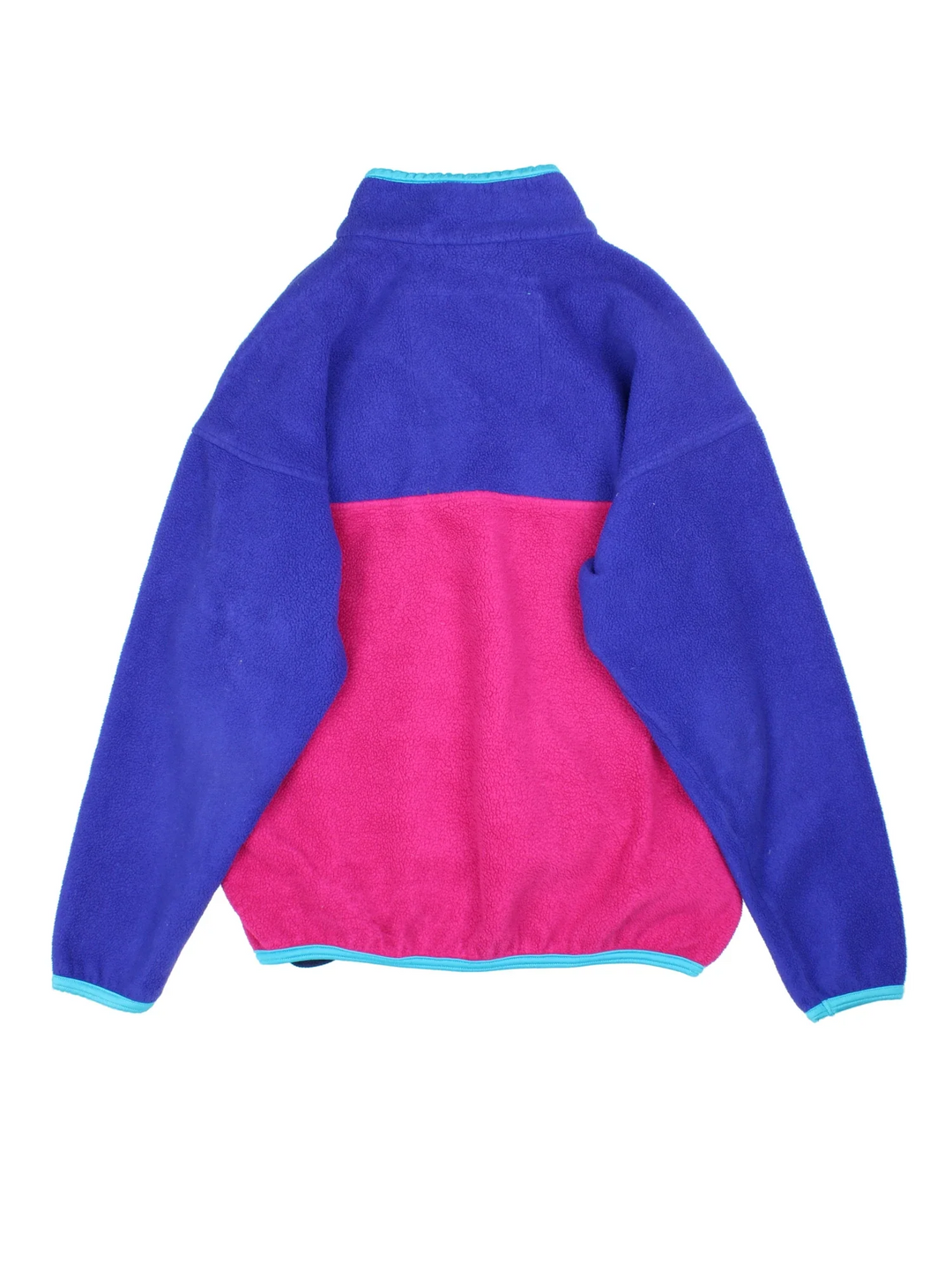 Vintage Nike ACG Fleece in a pink/purple colourway. Buttons up and has side pockets, contrast piping and logo embroidered on the front.
