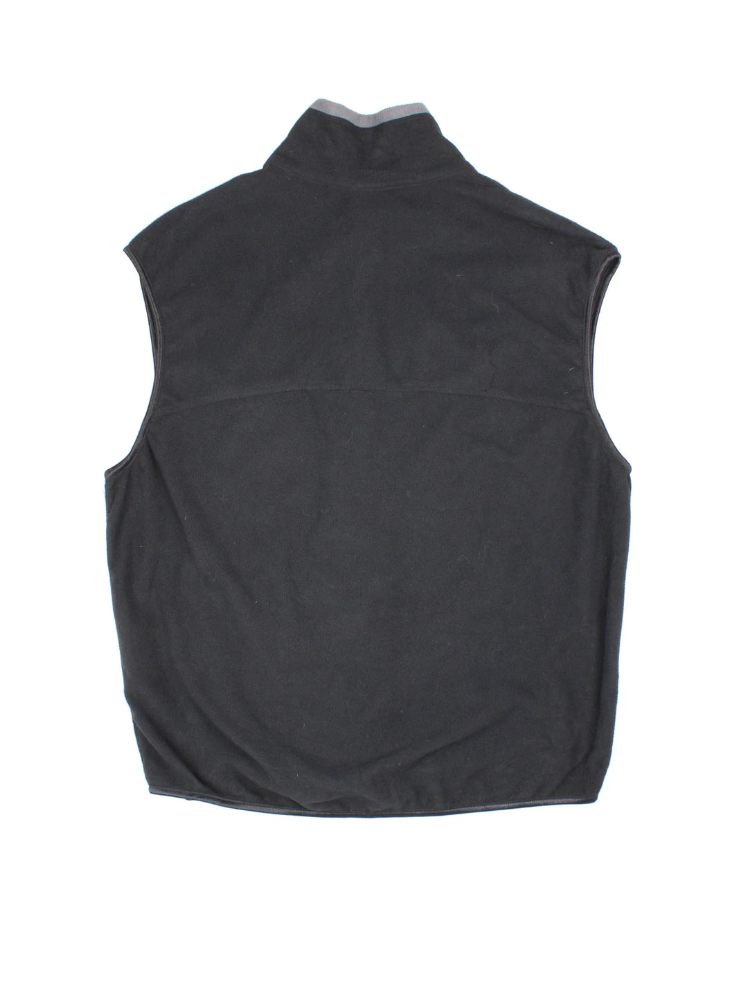 Vintage Nike ACG Fleece Gilet in a black colourway. Zip fastening with side pockets and logo embroidered on the front.