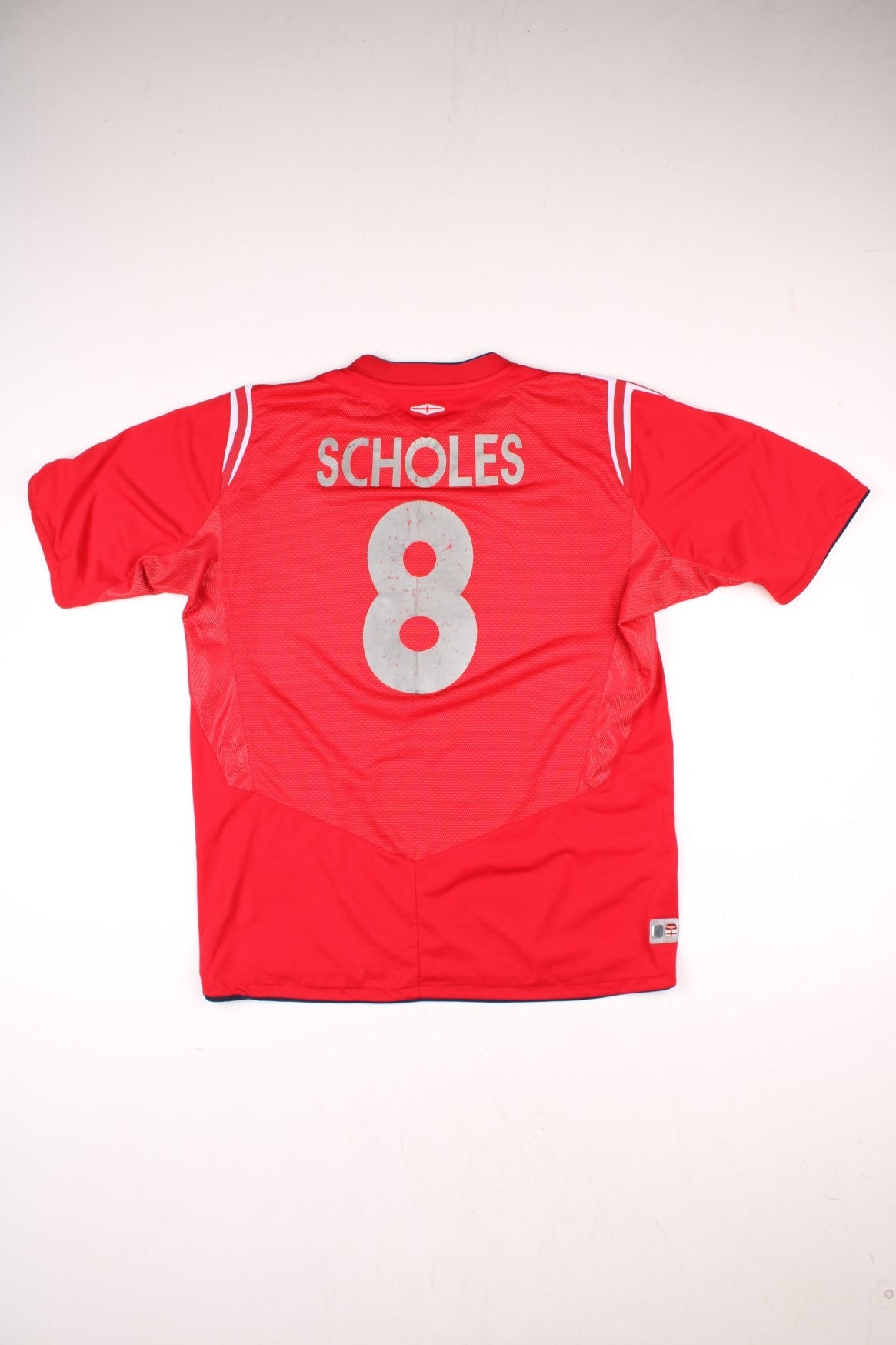 England 2004/06 Scholes Football Shirt (Size L) – VintageFolk
