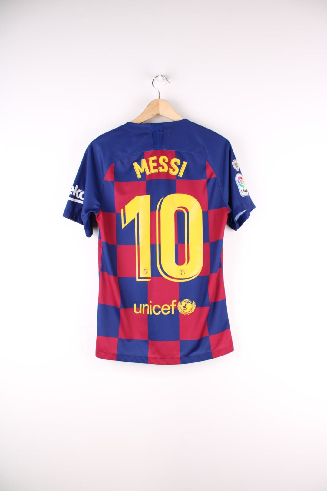 Barcelona 2019/20 Messi Football Shirt (Size S) – VintageFolk