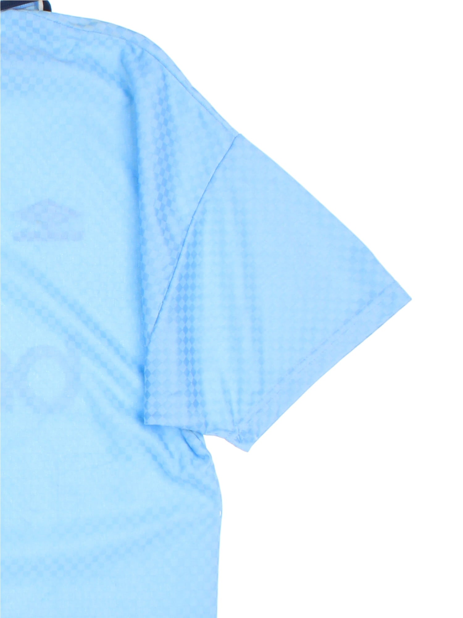 1995/97 Manchester City Football Shirt Home Kit 90s Umbro Blue