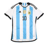 Argentina 2022 World Cup Messi Football Shirt