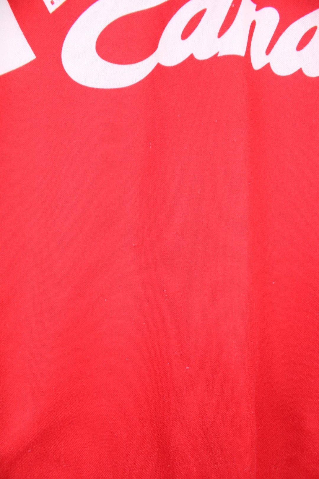 Liverpool 1991/92 Adidas Home Football Kit in the red and white team colourway, v neck and has the logos printed on the front. 