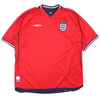 2002-04 England Away Football Shirt