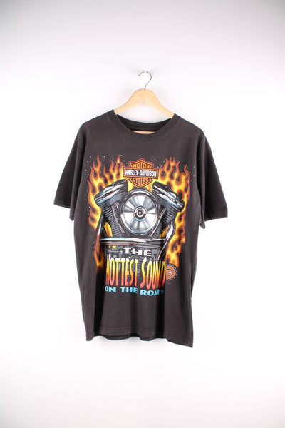 h*o様 Harley-Davidson HOTTEST SOUND Tシャツ 96 Harley Davidson The Hottest Sound On The Road T-Shirt (Size M
