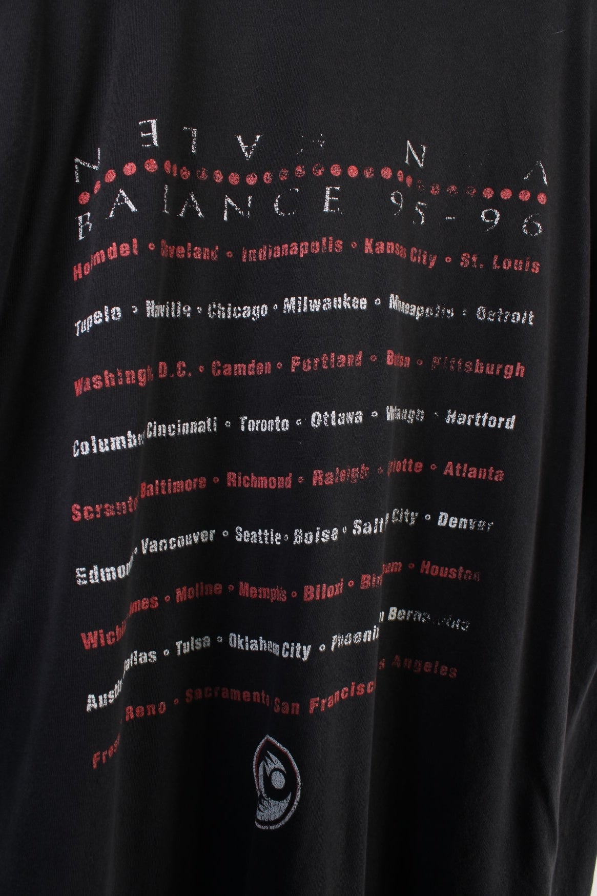 90s VAN HALEN BALANCE TOUR TシャツXL Vintage Van Halen 