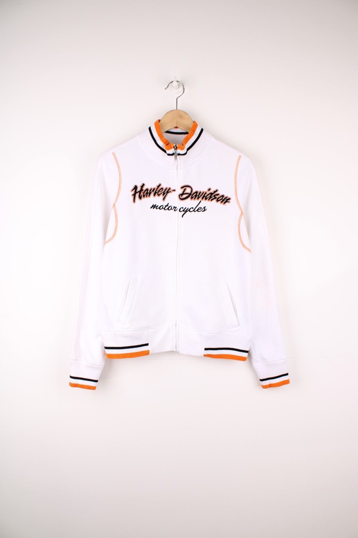 Harley Davidson Zip Through Sweatshirt VintageFolk