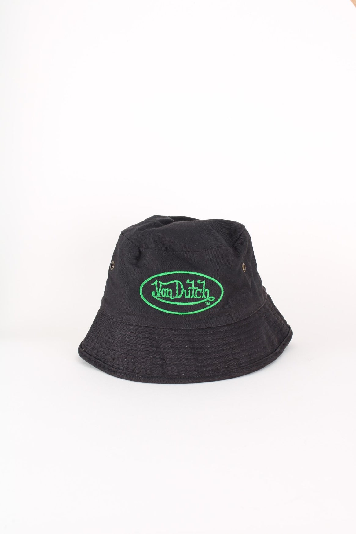 VON DUTCH　MOUNTAIN HAT　BUCKET HAT OLD Von Dutch Distressed Bucket Hat - Taupe/combo | Fashion Nova