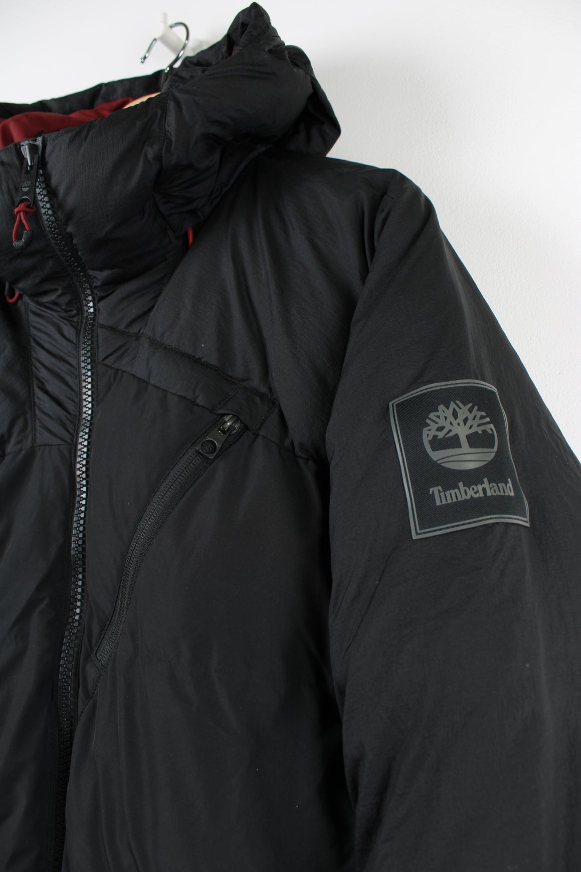 Timberland ブラック フード付きジャケット Timberland Puffer Coat | Foot Locker
