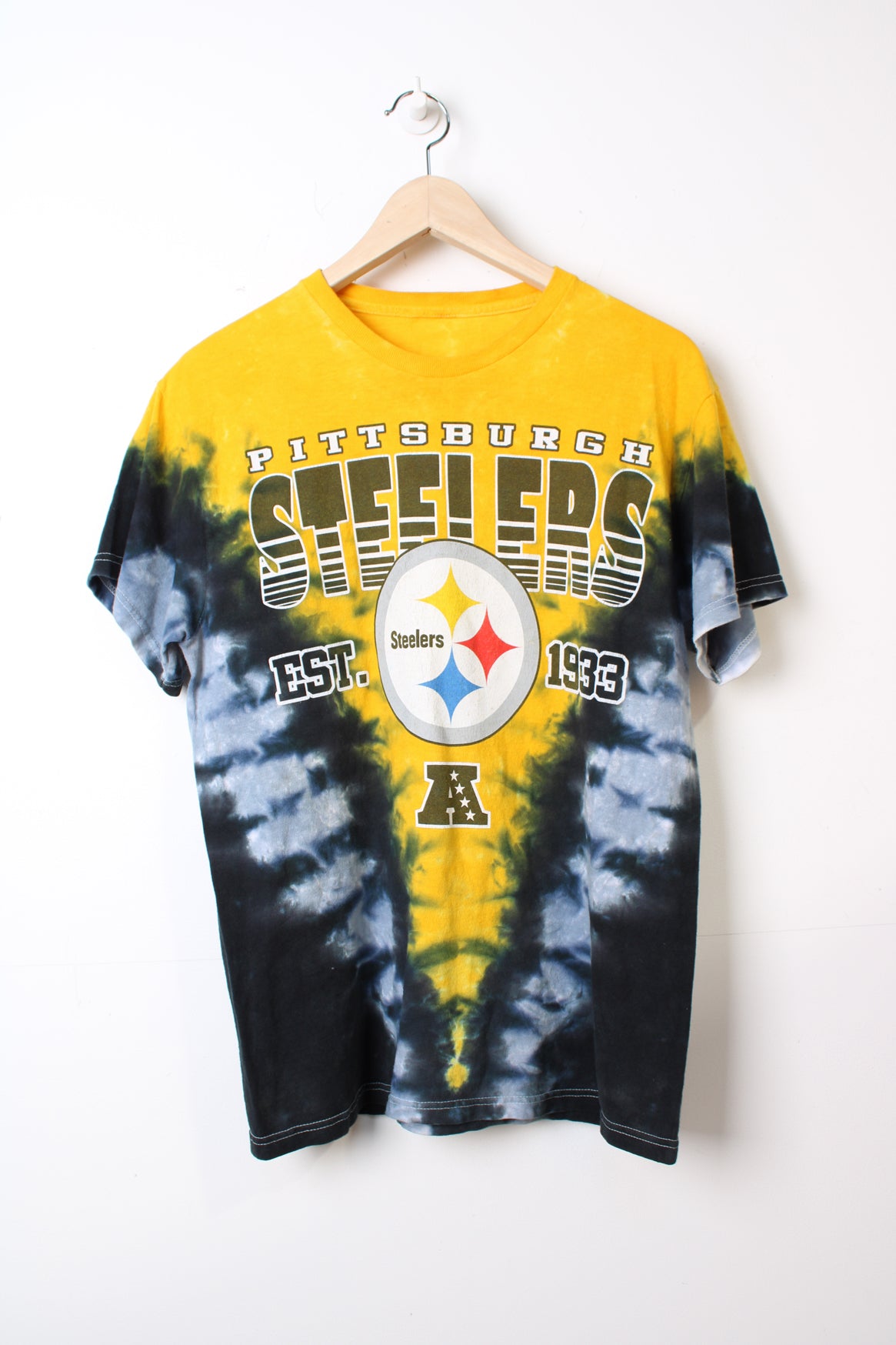 Pittsburgh Steelers Tie-Dye T-Shirt – VintageFolk
