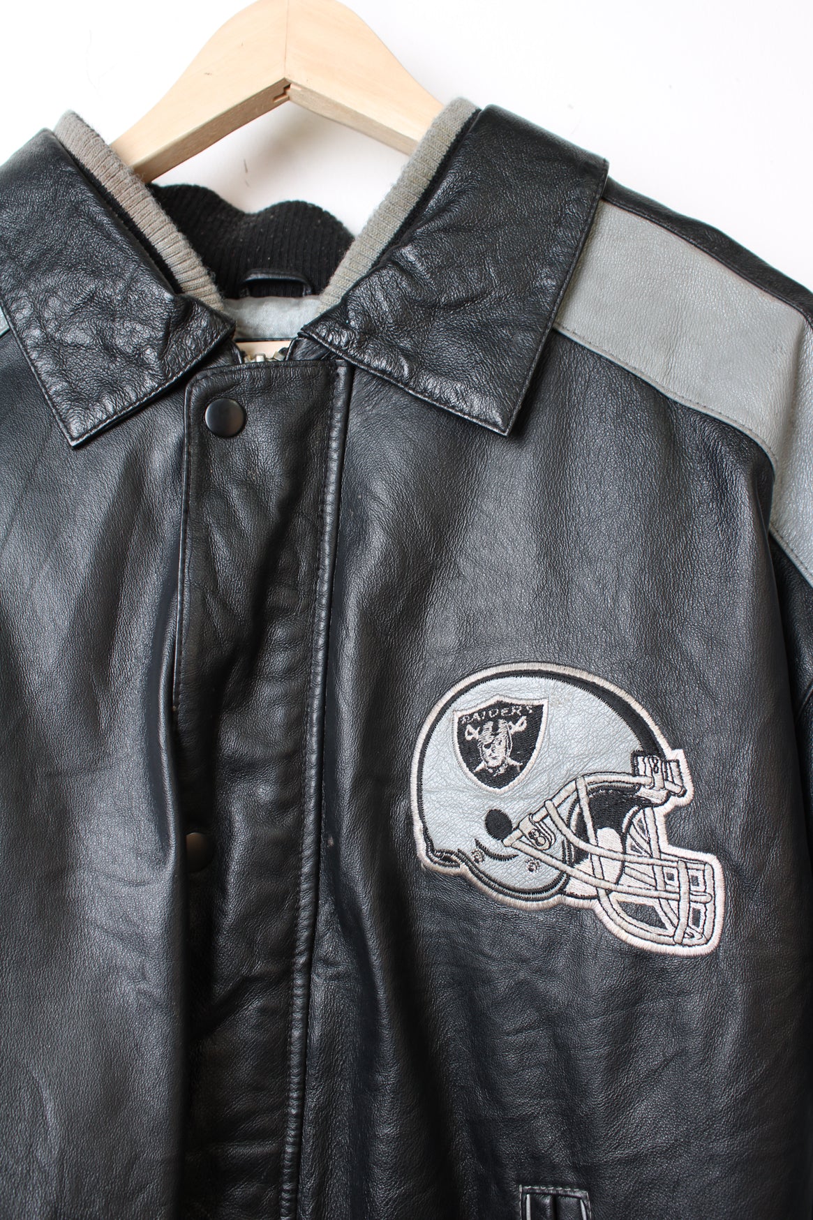 Oakland raiders sales motorcycle vest