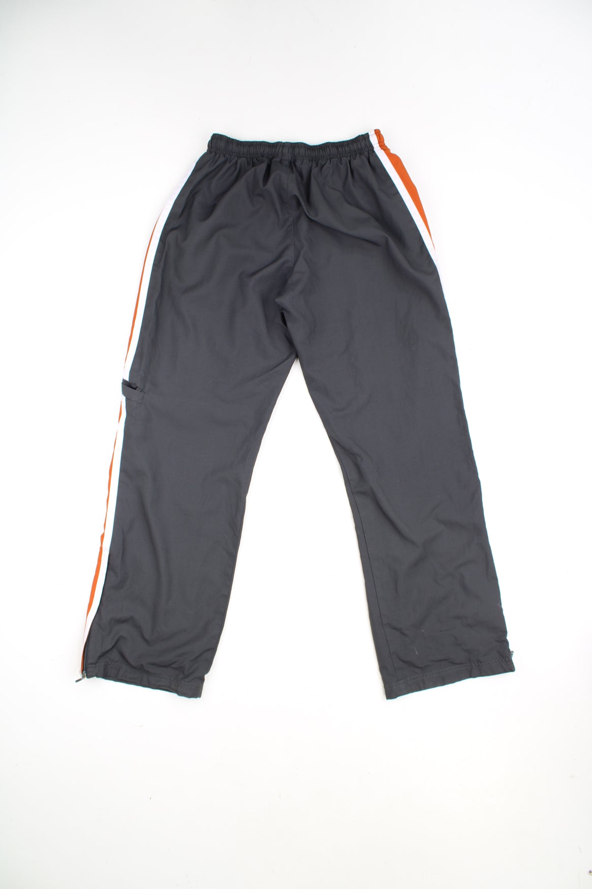 Black and white nike tracksuit bottoms clearance